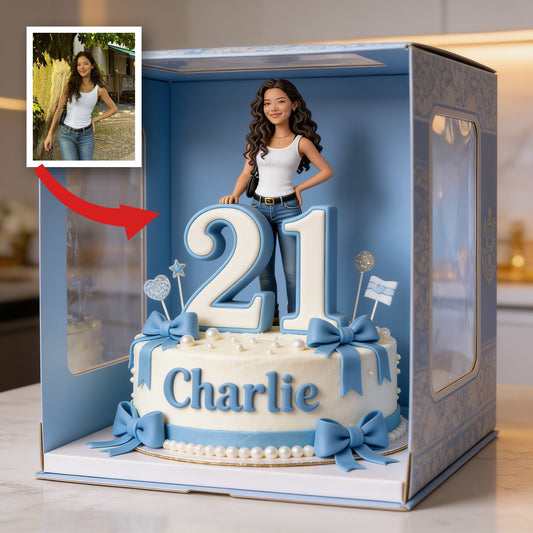 Personalized 21st Birthday Latina Woman Custom Shaped Acrylic Plaque Birthday Gift
