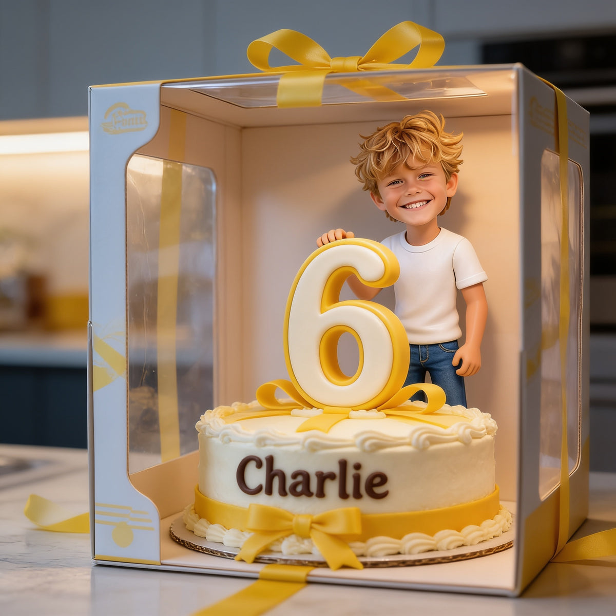Personalized Birthday Little Boy Custom Shaped Acrylic Plaque Son Grandson Nephew Gift