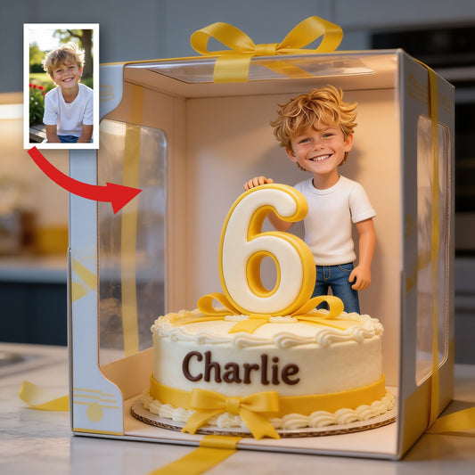 Personalized Birthday Little Boy Custom Shaped Acrylic Plaque Son Grandson Nephew Gift