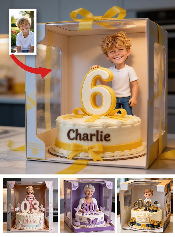 Personalized Birthday Little Boy Custom Shaped Acrylic Plaque Son Grandson Nephew Gift