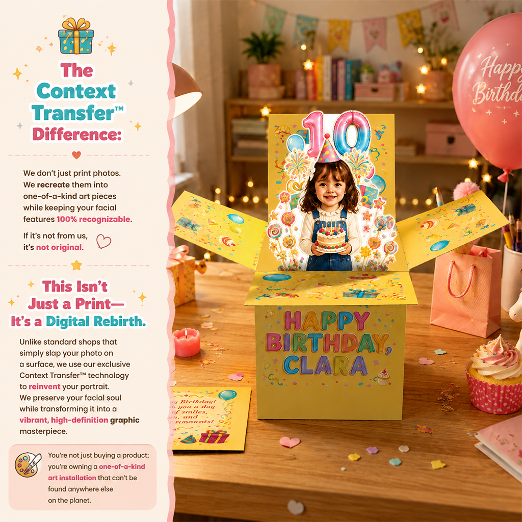 Personalized 21st Birthday Black Woman Pop Up Box Card, Milestone Birthday Gift