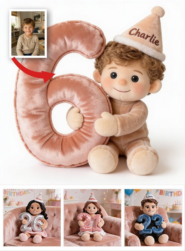 Personalisierte Geburtstag Latino Kleiner Junge Fellkissen Geschenk für Kinder
