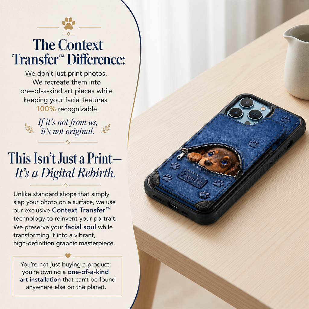 Personalized Fluffy Golden Pomeranian Wallet Phone Case Dog Lover Gift