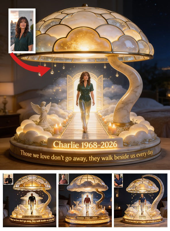 Personalized Latina Woman Memorial Acrylic LED Night Light Sympathy Gift
