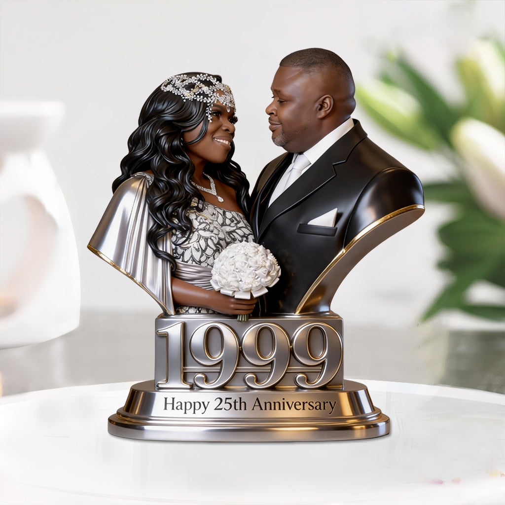 Custom Photo 30th Anniversary 1996 Middle-Aged Couple Acrylic Plaque Keepsake Gift