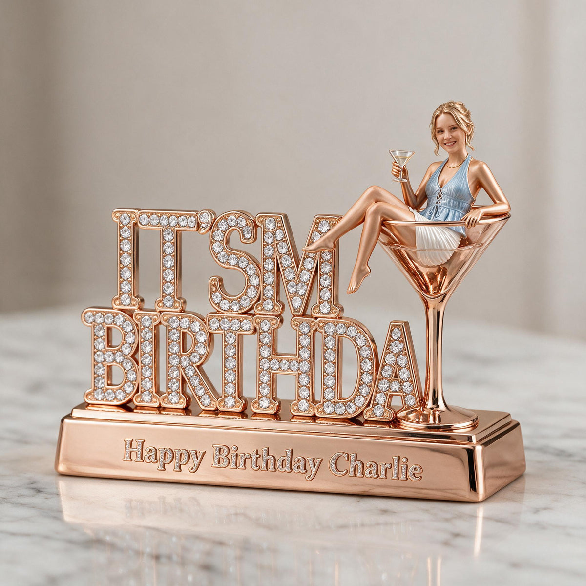 Personalized 21th Birthday Woman Acrylic Plaque Birthday Gift for Her