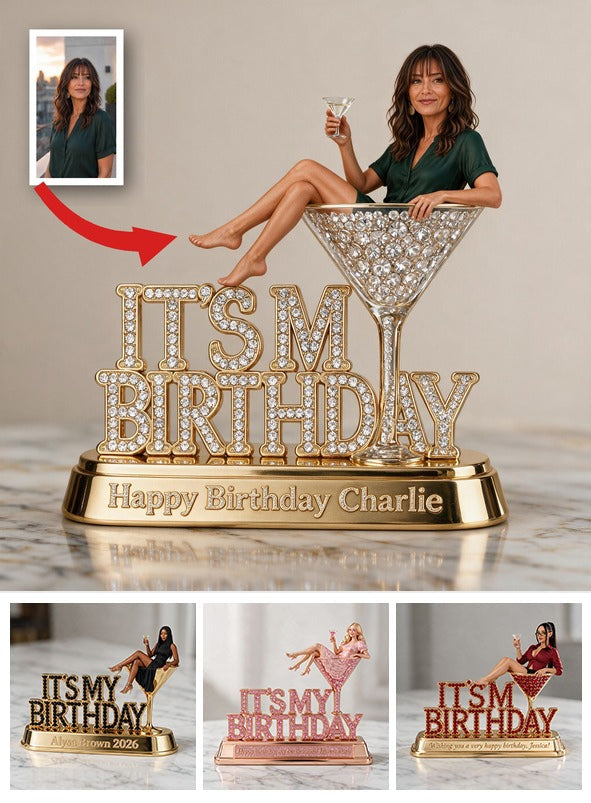 Personalized 50th Birthday Middle-Aged Latina Woman Acrylic Plaque Birthday Gift