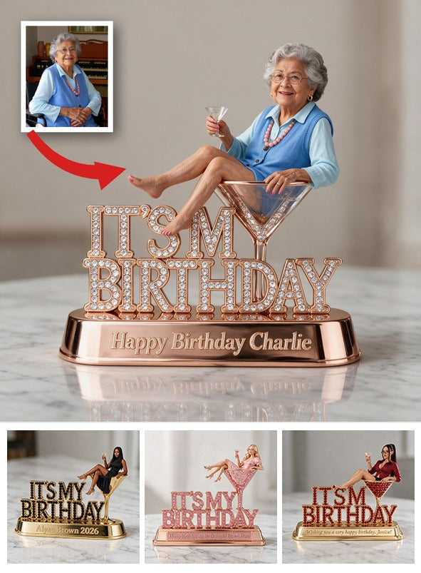 Personalized 70th Birthday Older Latina Woman Acrylic Plaque Gift for Grandma Mom Wife