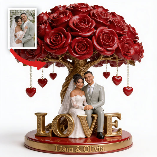 Custom Photo Wedding Latino Couple Custom Shaped Acrylic Plaque Romantic Couple Gift