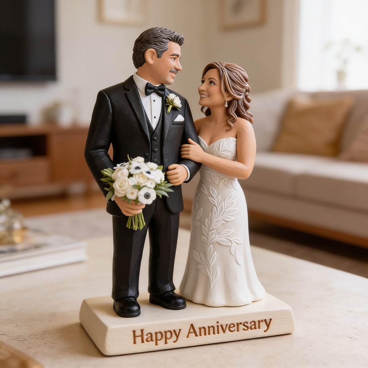 Personalisierte Foto 20. Hochzeitstag Acrylplakette 2006 Geschenk für Eltern