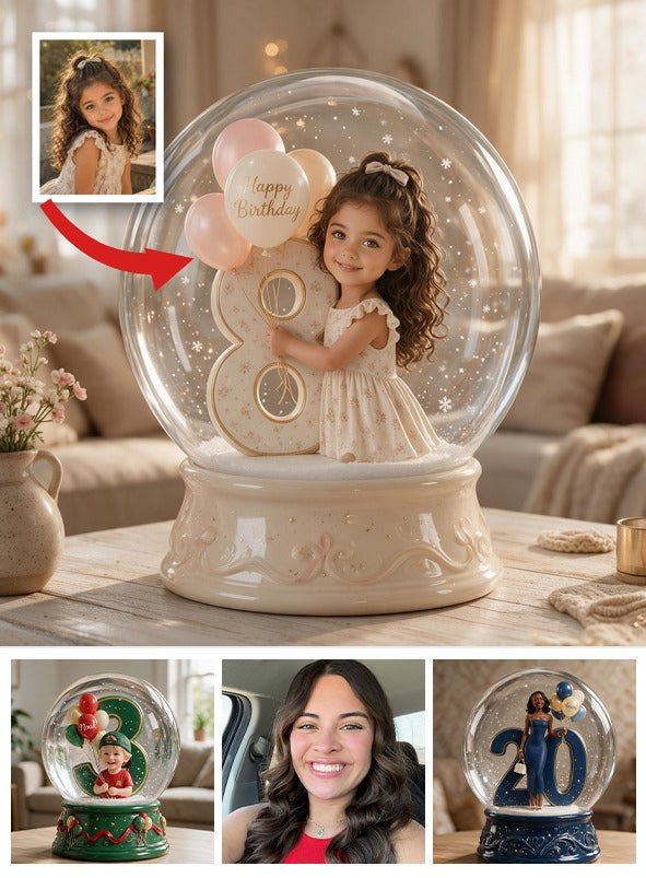 Plaque en acrylique personnalisée pour l'anniversaire d'une petite fille Latina