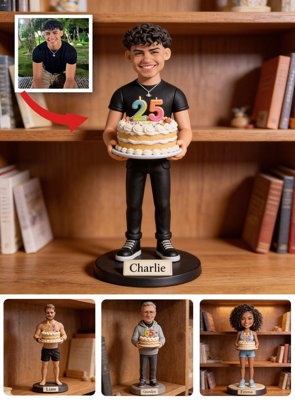 Plaque Acrylique Personnalisée pour 25ème Anniversaire d'un Homme Latino