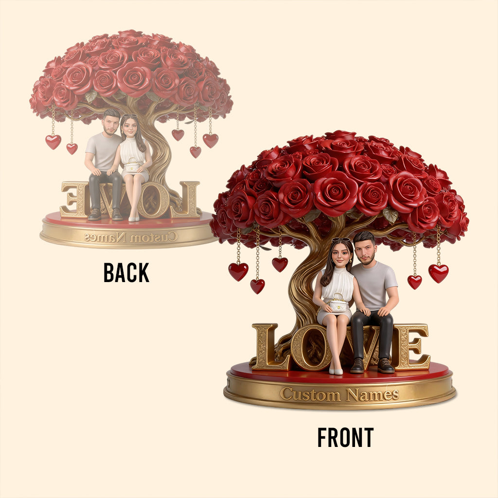 Custom Photo Wedding Couple Shaped Acrylic Plaque Romantic Wedding Gift