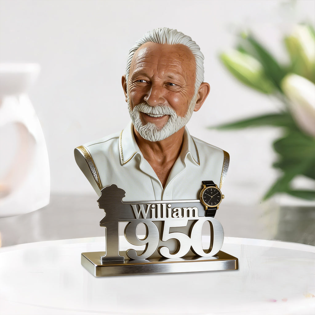 Personalized 70th Birthday Older Black Woman Custom Shaped Acrylic Plaque Grandma Gift