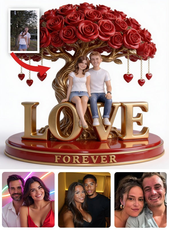 Personalized Husband Wife Couple Custom Shaped Acrylic Plaque Romantic Gift