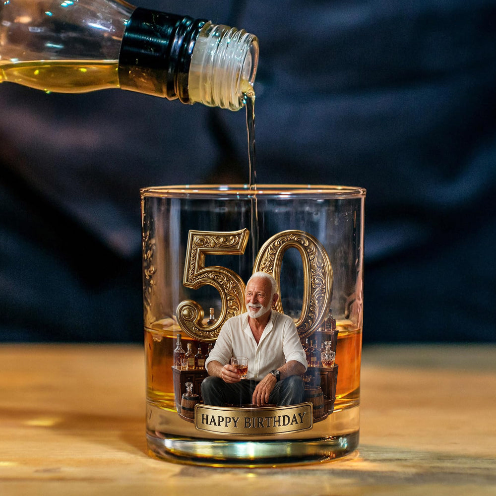 Personalized 21st Birthday Latino Man Whiskey Decanter Set Gift For Him