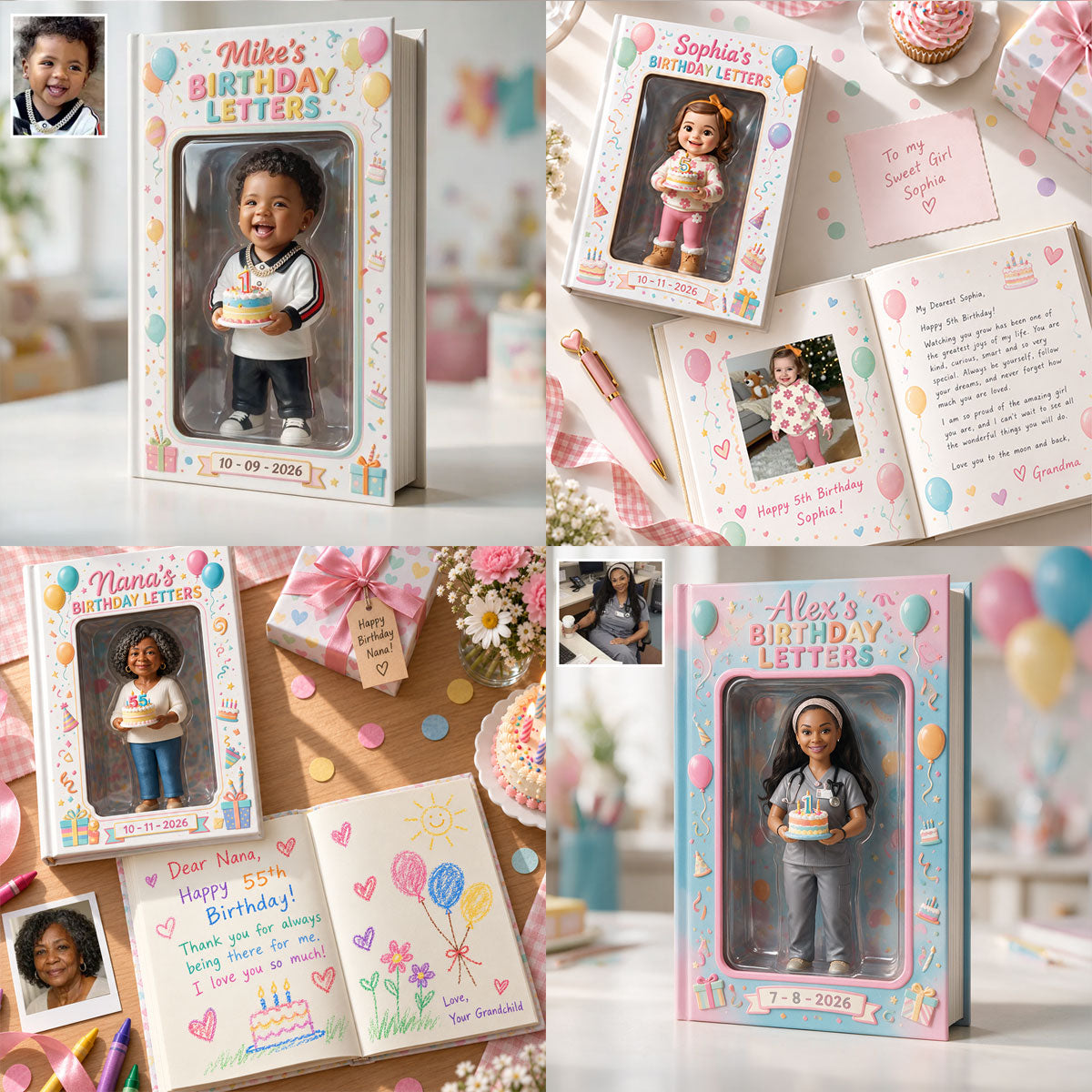 Journal en cuir personnalisé pour le 8ème anniversaire d'une petite fille Latina, cadeau pour fille, petite-fille, nièce