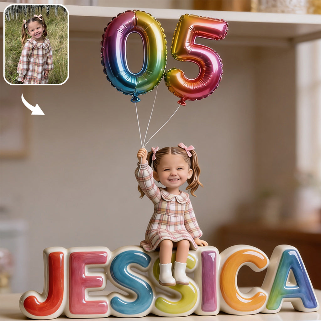 Personalized Birthday Latino Little Boy Custom Shaped Acrylic Plaque Kids Son Grandson Gift