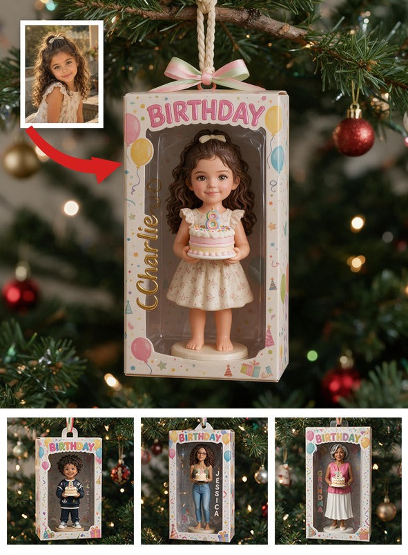 Personalisierte Geburtstagsornament für Latina Mädchen - Geschenk für Tochter, Enkelin, Nichte