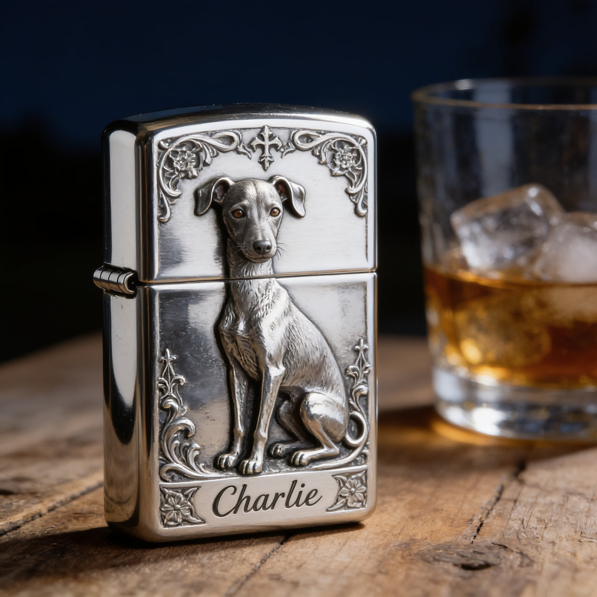 Personalized Italian Greyhound Pet Lighter Custom Keepsake Gift