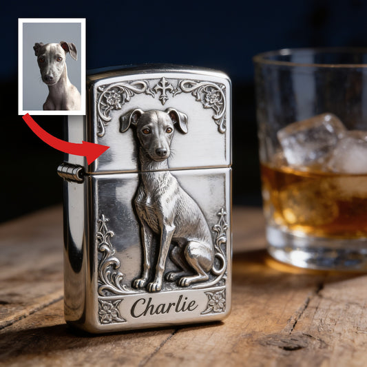 Personalized Italian Greyhound Pet Lighter Custom Keepsake Gift