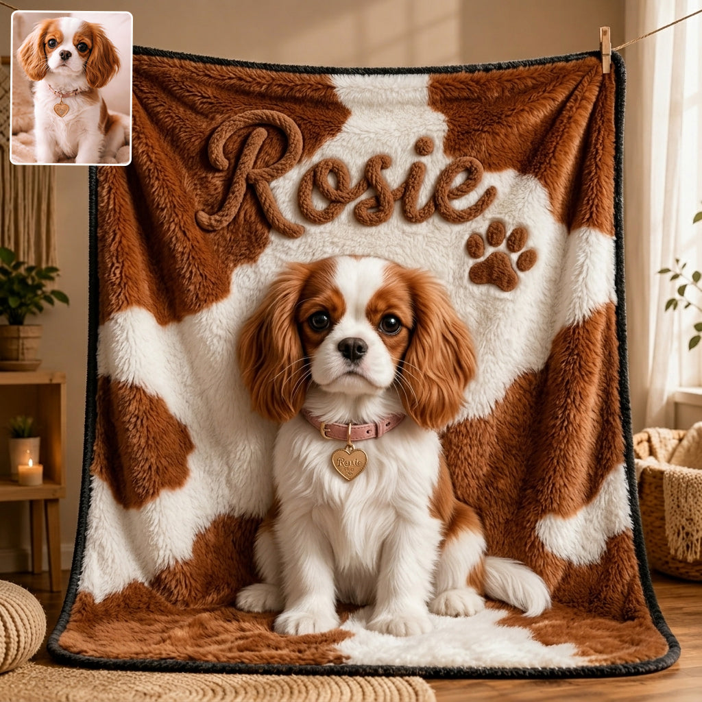 Personalized Adult Black and Tan Rottweiler Pet Blanket Dog Lover Gift