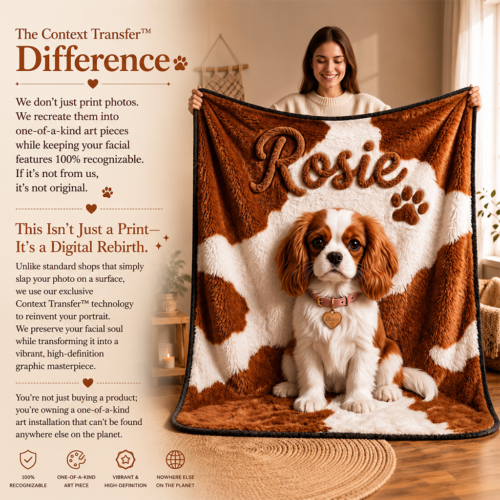 Personalized Adult Golden Retriever Pet Blanket Gift for Dog Lovers