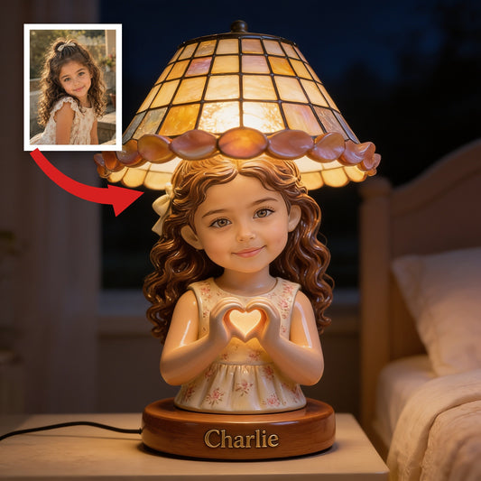 Personalized Latina Little Girl Acrylic LED Night Light Daughter Granddaughter Niece Gift