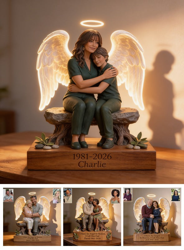 Personalized 1981-2026 Middle-Aged Latina Woman Memorial Acrylic LED Night Light