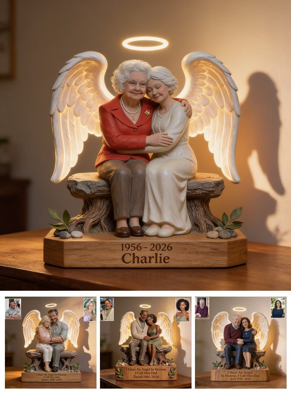 Personalized 1956-2026 Older Woman Memorial Acrylic LED Night Light