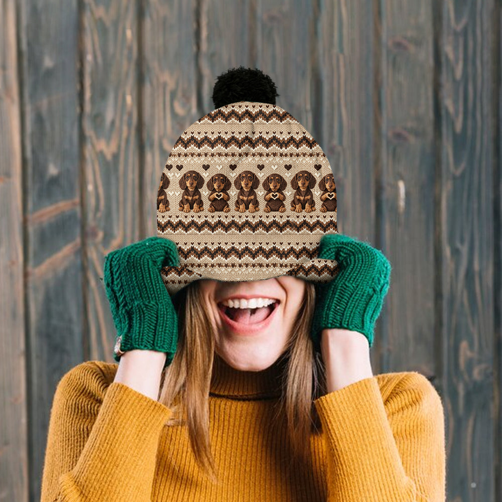 Personalized Black and Tan Yorkshire Terrier Beanie Hat Dog Lover Gift