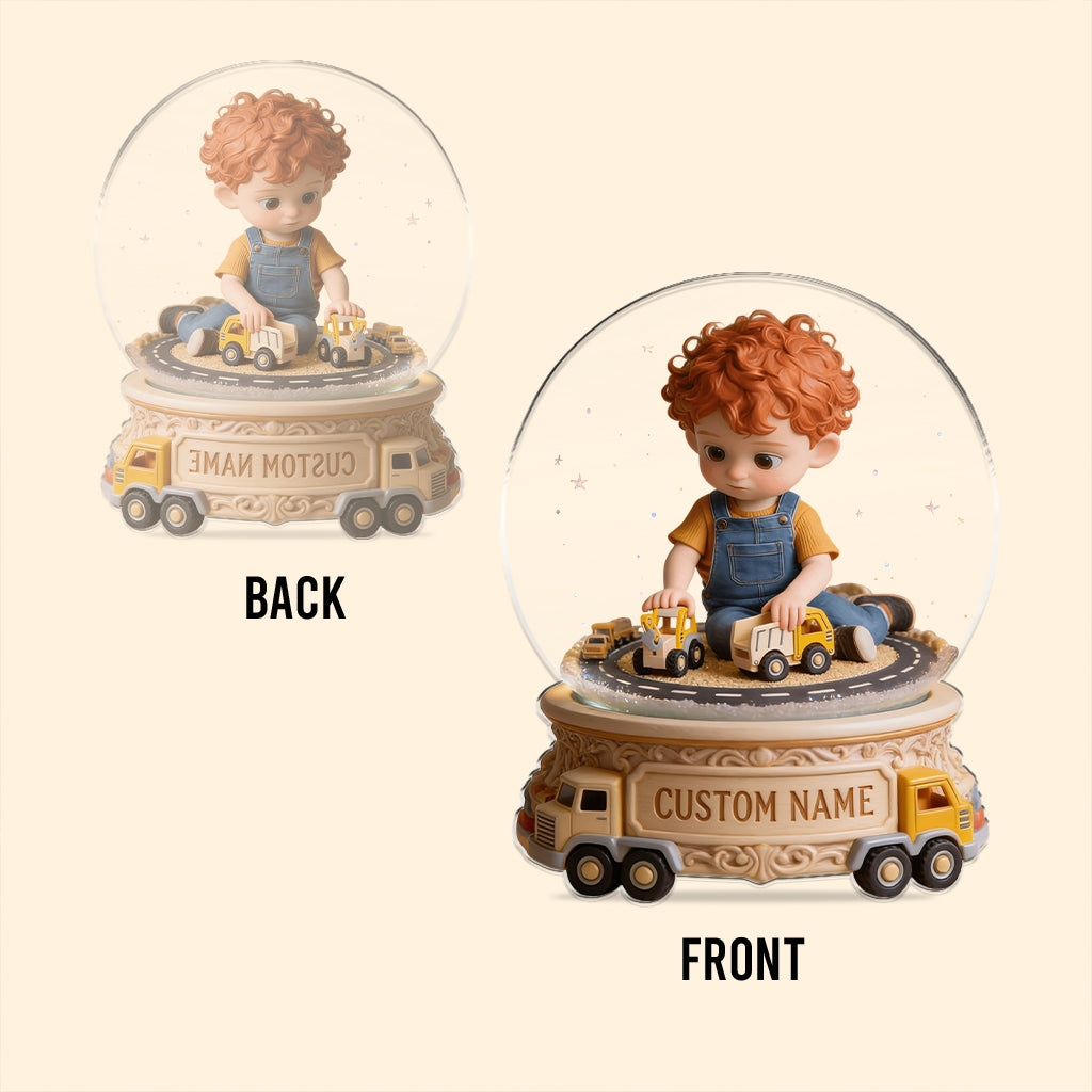 Personalized Black Little Girl Custom Shaped Acrylic Plaque, Gift for Daughter Granddaughter Niece