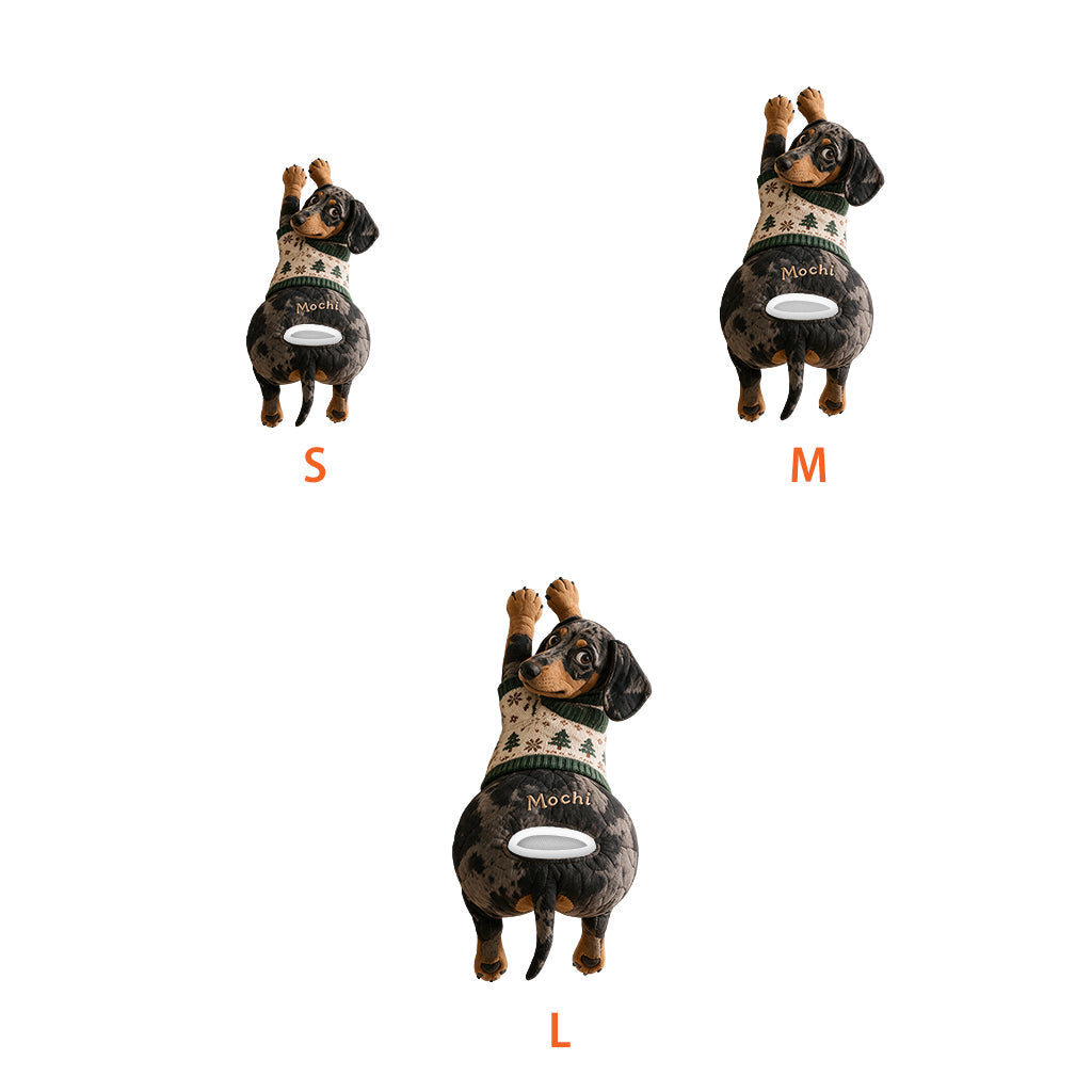 Personalized Fawn and White Chihuahua Puppy Pull-Out Organizer