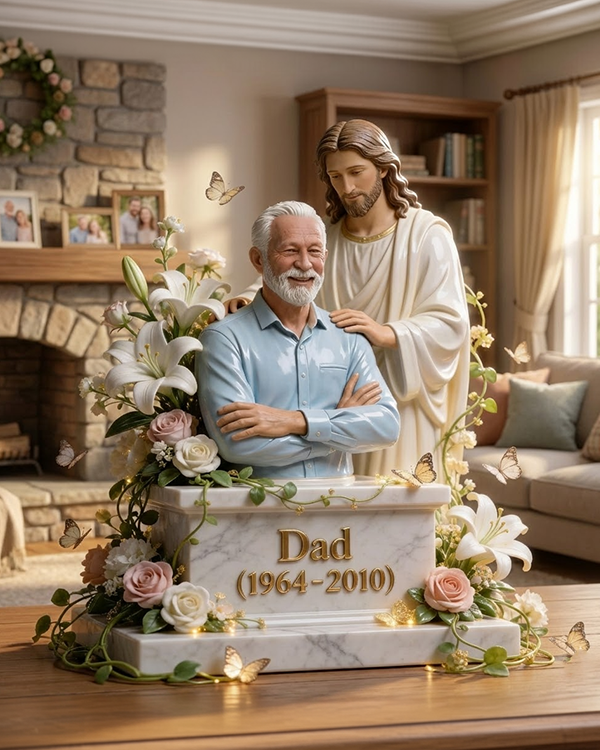 Personalized Memorial Middle-Aged Man Dad Husband Custom Acrylic Plaque