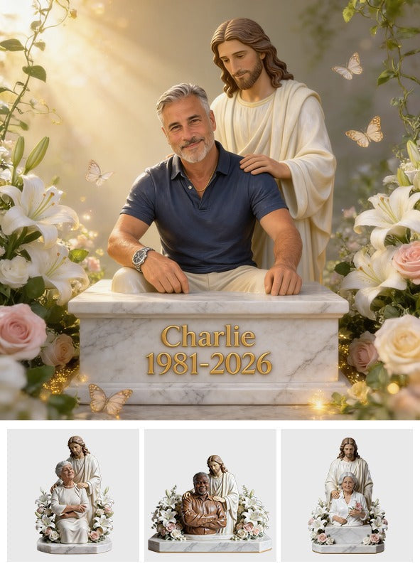 Personalized Memorial Middle-Aged Man Dad Husband Custom Acrylic Plaque