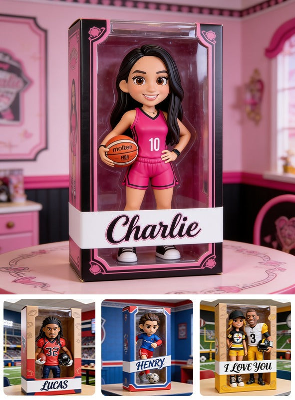 Personalized Latina Woman Basketball Player Custom Shaped Acrylic Plaque Sports Fan Gift
