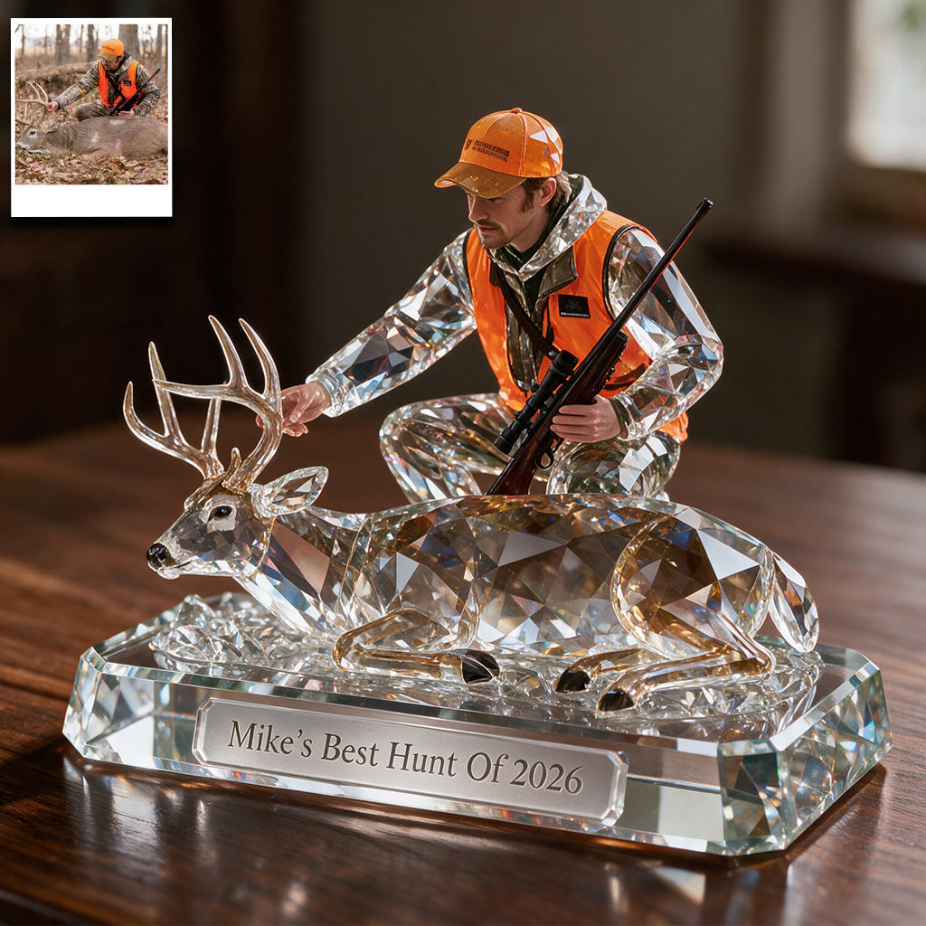 Personalized Latino Duck Hunter Custom Shaped Acrylic Plaque Hunting Gift