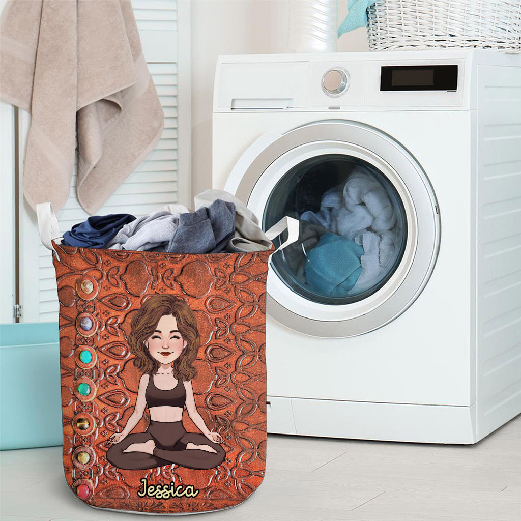 Namaste - Personalized Yoga Storage Basket