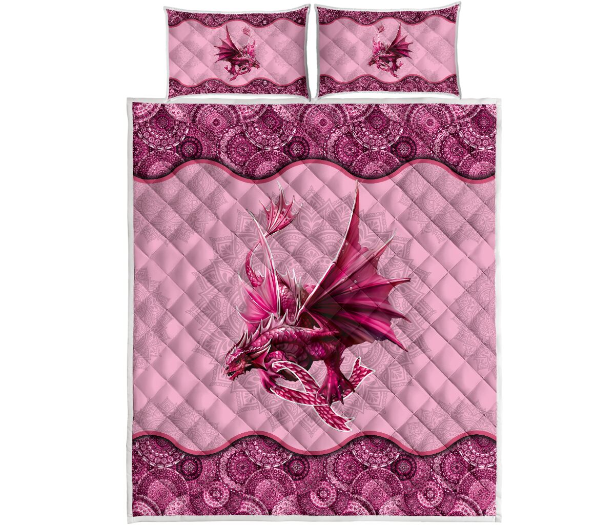 Breast Cancer Warrior Breast Cancer Awareness  Quilt Set 0622