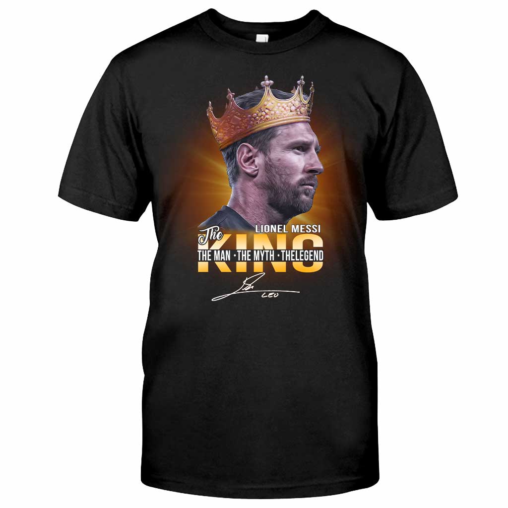 Der König, der Mythos, die Legende – Fußball-T-Shirt und Hoodie