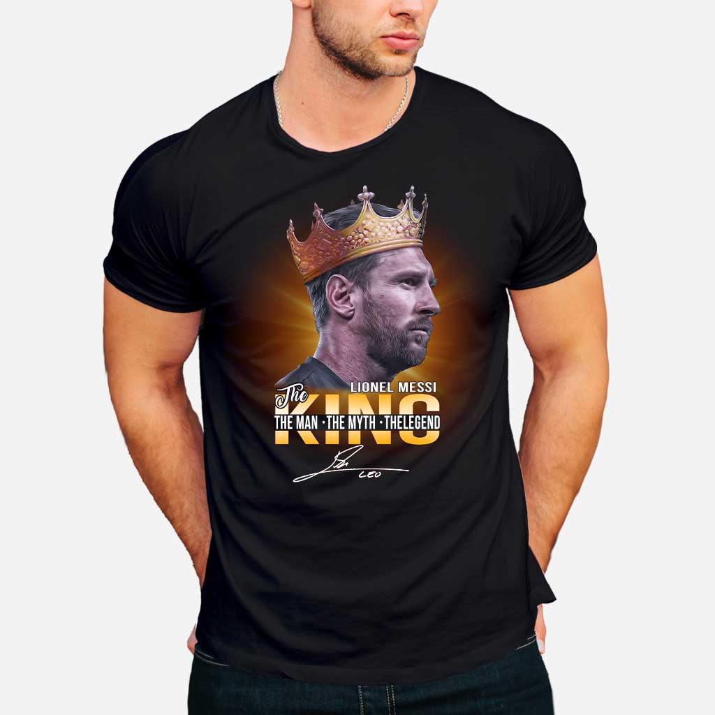 Der König, der Mythos, die Legende – Fußball-T-Shirt und Hoodie