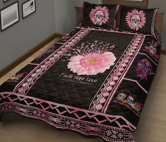 Quilt-Set „Fight Like A Girl“ zur Sensibilisierung für Brustkrebs 0622