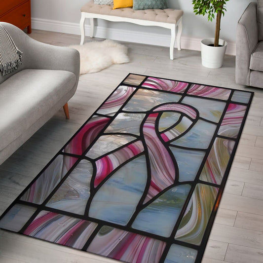 Tapis de sensibilisation au cancer du sein 0622