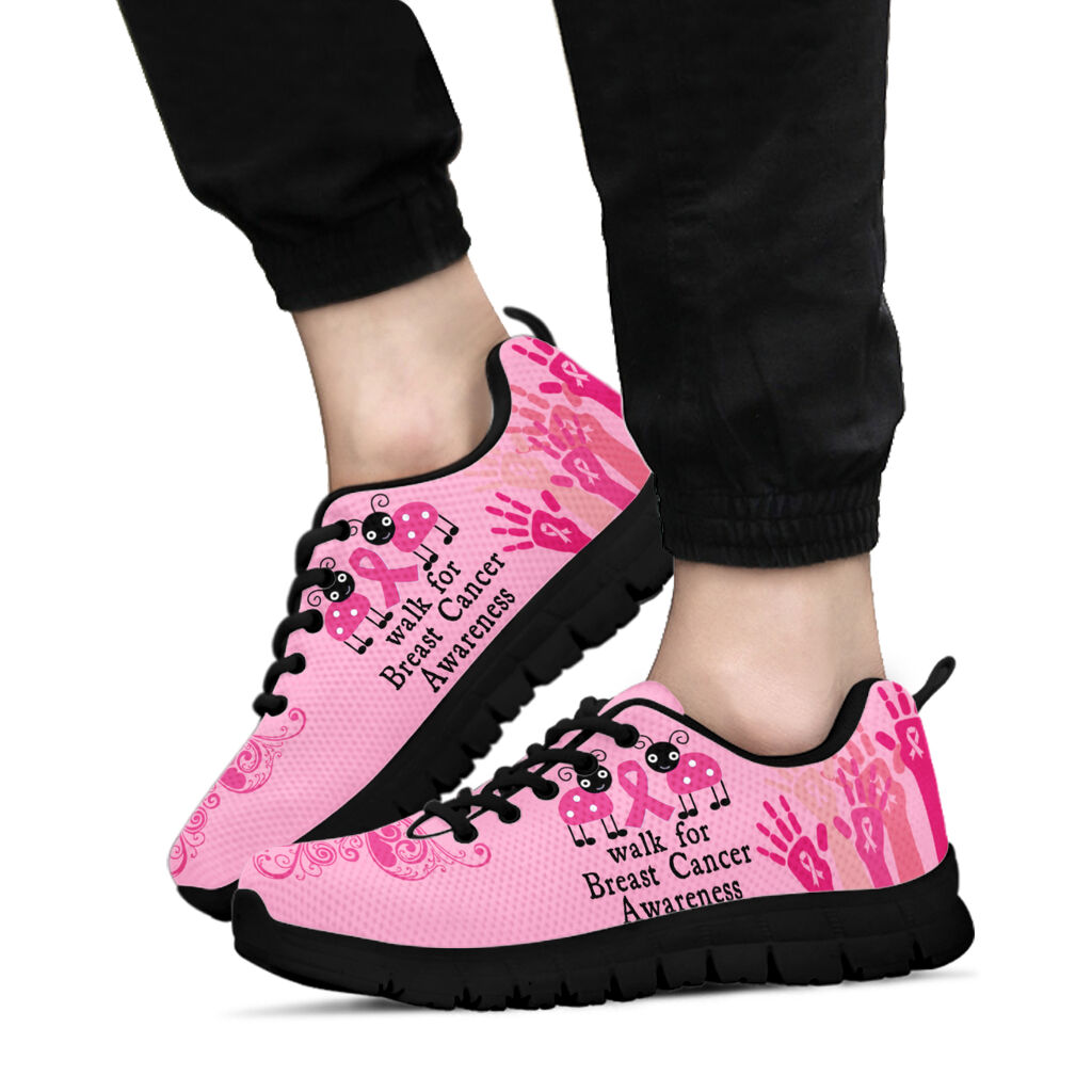 Walk For Breast Cancer Awareness Breast Cancer Awareness Sneakers 0622