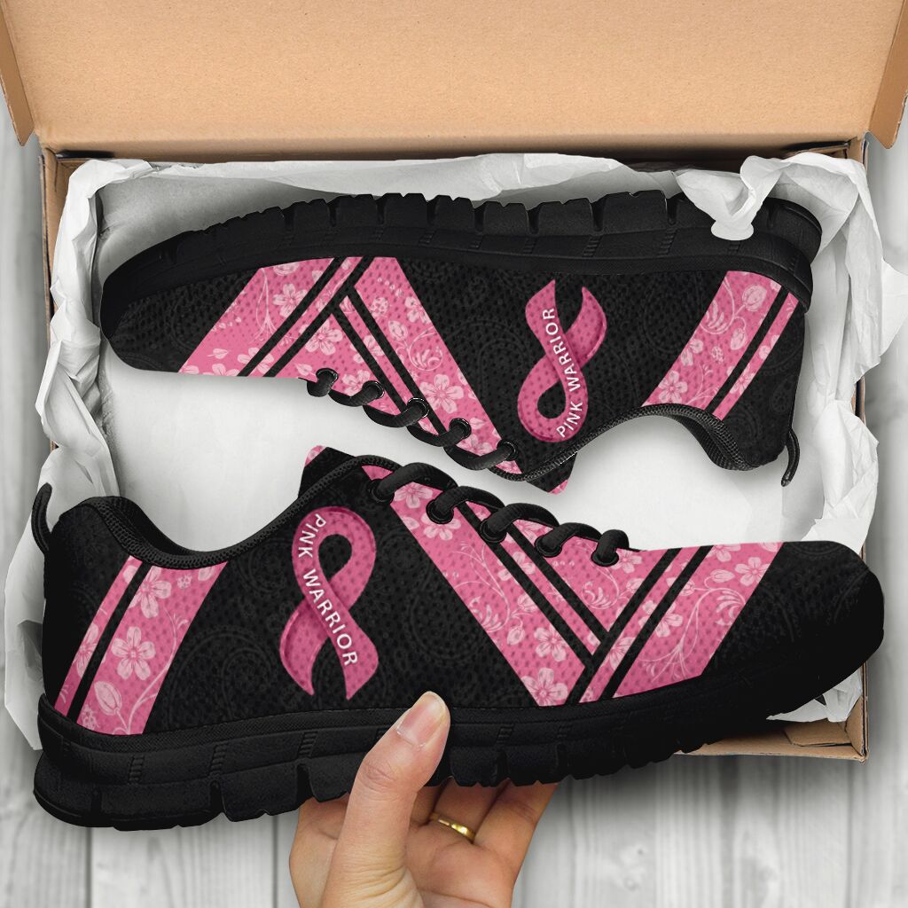 I'm A Fighter Breast Cancer Awareness Sneakers 0622