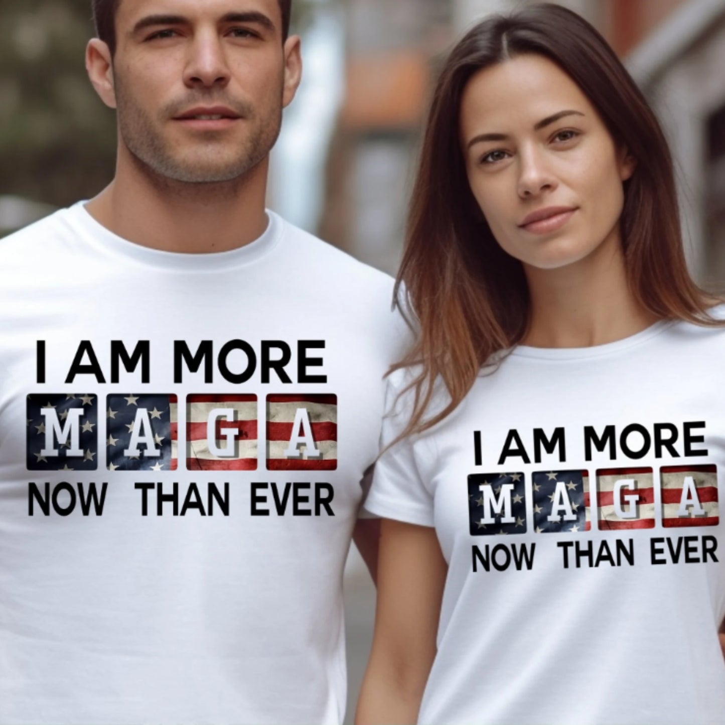 Ich bin jetzt mehr MAGA als je zuvor – T-Shirt, Trump 2024 Shirts, MAGA Sweatshirt Hoodie Grafik-T-Shirt & Hoodie