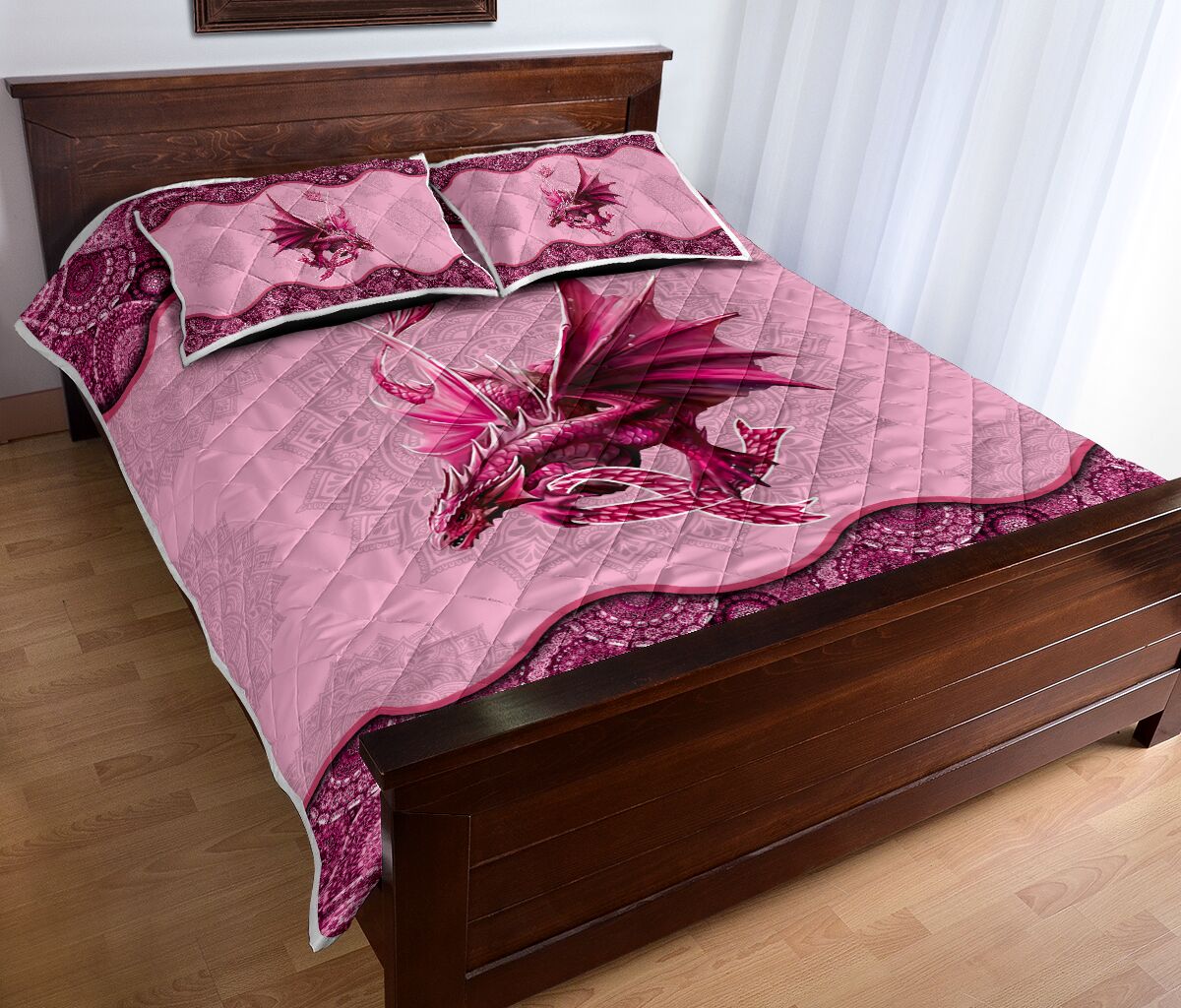 Breast Cancer Warrior Breast Cancer Awareness  Quilt Set 0622