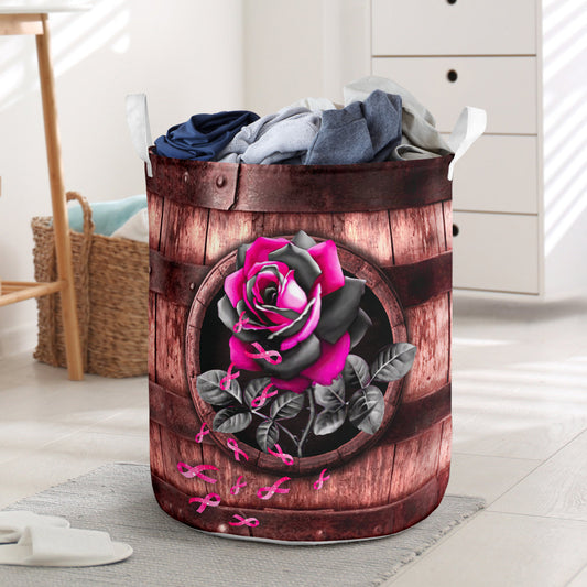 Panier de rangement Foi, Espoir et Amour pour la sensibilisation au cancer du sein 0622