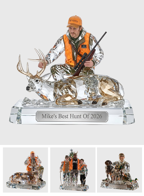 Custom From Any Photo - Personalized Hunting Custom Shaped Acrylic Plaque