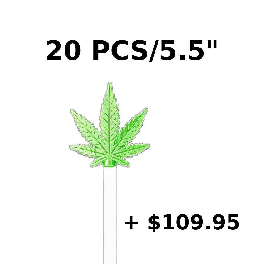 Acryl-Rührstäbchen für Unkraut